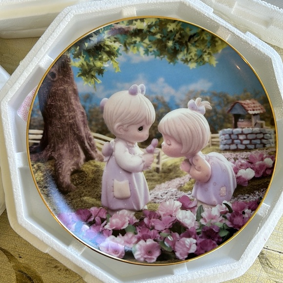 7 plates from Hamilton's Classic Collection,  Precious Moments. - Picture 4 of 15